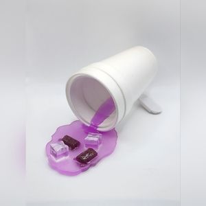 Spilled Double Cup Display